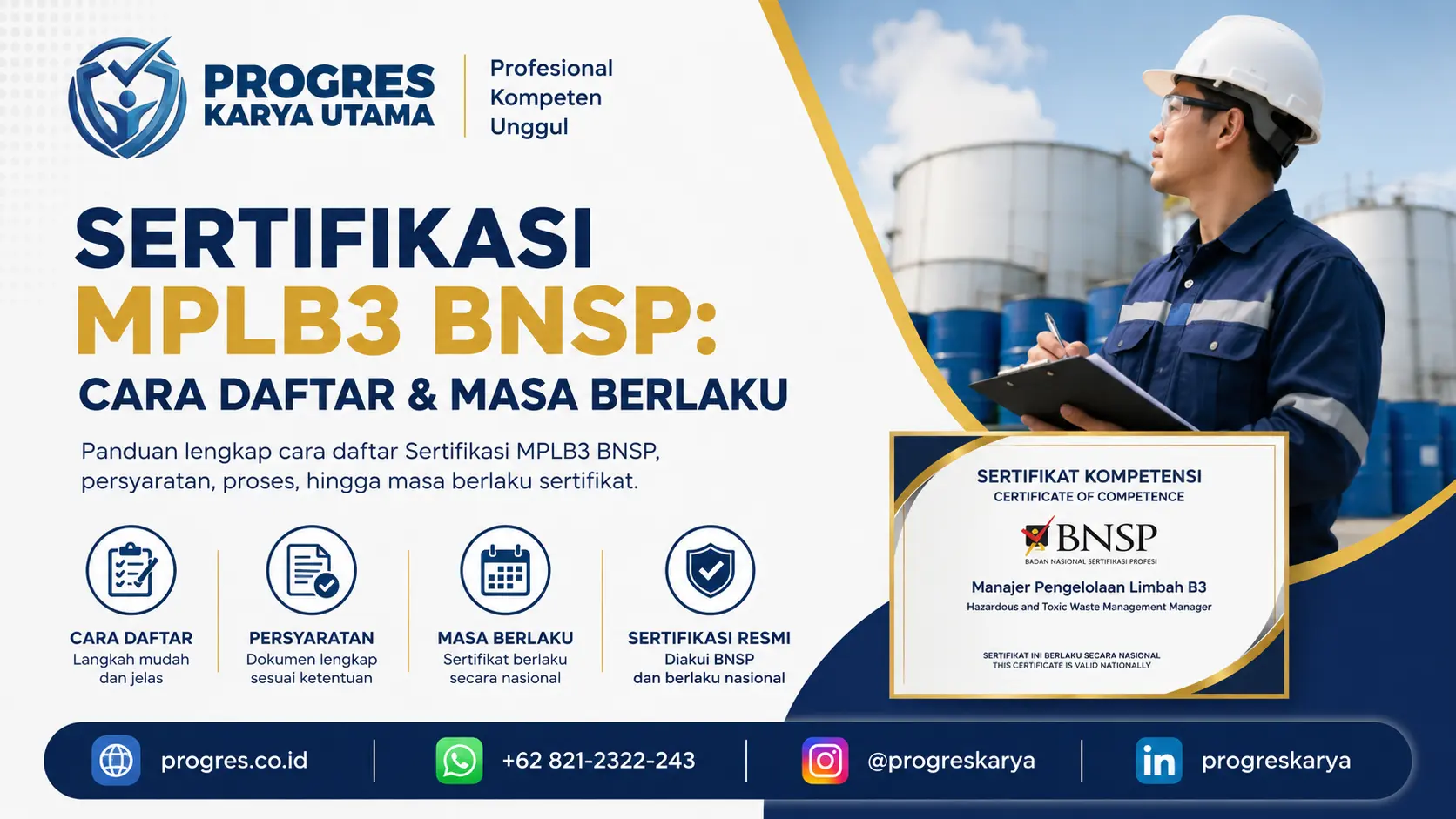 Sertifikasi MPLB3 BNSP: Cara Daftar & Masa Berlaku