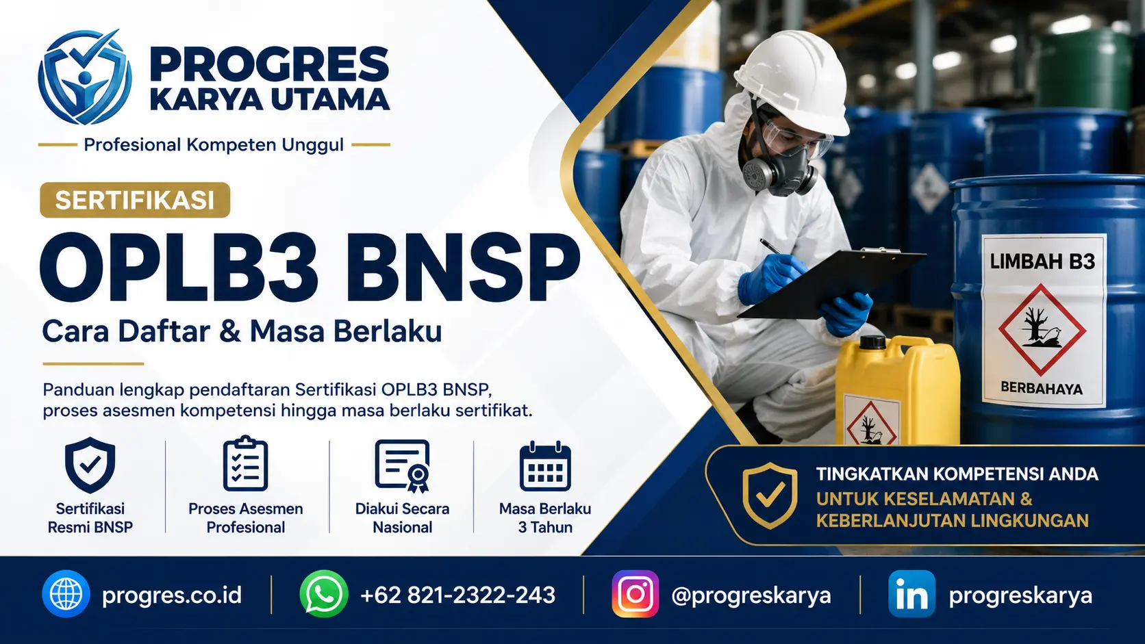 Sertifikasi OPLB3 BNSP: Cara Daftar & Masa Berlaku