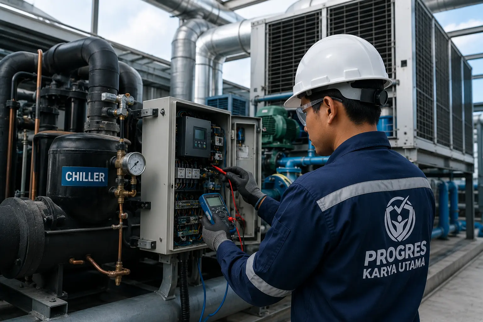 Pelatihan & Sertifikasi Teknisi Tata Udara Sentral dan Chiller BNSP